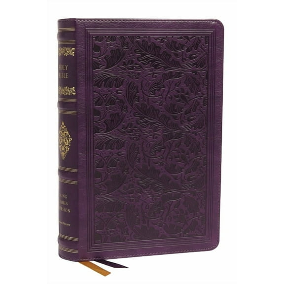 Kjv, Sovereign Collection Bible, Personal Size, Leathersoft, Purple, Red Letter Edition, Comfort Print: Holy Bible, King, (Hardcover)