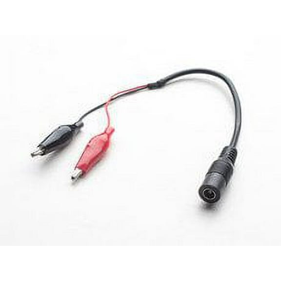 Adafruit 1328 2.1mm Power Jack to 2 Alligator Clip Adapter - 1328-ADA