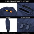 thumbnail image 2 of iFARADAY Extra Large Duffel Bag 32.5 inch Lightweight Luggage for Travel(Navy Blue), 2 of 7