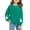 Green, variant on Coerni Girls Oversized Sweatshirts Dressy Long Sleeve Loose Pullover Kids Preppy Clothes Ghost Graphic Sweater Crewneck Shirts