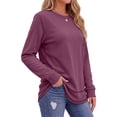 thumbnail image 5 of Fantaslook Sweatshirts for Women Crewneck Casual Long Sleeve Shirts Tunic Tops, 5 of 10
