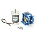 thumbnail image 1 of DC24V 90W 5D90GN-RV40 Worm Gear Motor Speed Adjustable With Self Locking (30k), 1 of 14