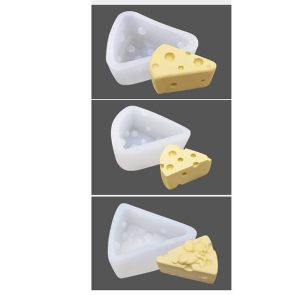 DRAFIDEEP 1PC Silicone Cheese Mold For DIY Baking Home Use Non-stick Easy Demoulding Creative Design
