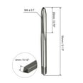 thumbnail image 2 of Unique Bargains 4 Packs M4 x 0.7 H2 High Speed Steel Straight Flutes Metric Machine Screw Thread Taps, 2 of 6