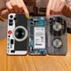 thumbnail image 2 of Funda de teléfono transparente con placa de circuito de cámara Vintage, cintas de música para iPhone 11, 15, 14 Pro Max, 12, 13 Mini, 16 Pro Plus, X, XS, 8, 7, 2 of 5