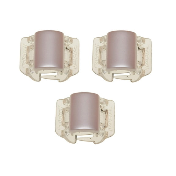 Linziclip Mini 3 Pack - Pearlized Blush
