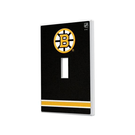 Boston Bruins Single Toggle Lightswitch Plate