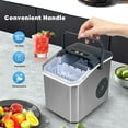 thumbnail image 6 of 5-Level Selectable Bullet Ice Ice Maker, 26.5lbs Per Day Ice Machine, 9 Ice Cubes Ready in 9 Mins Ice Makers Countertop, Clear Ice Making Countertop Ice Maker for Home and Kitchen, 6 of 7