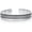 E01-Celtic Knot, variant on 925 Sterling Silver Bangle Cuff for Men