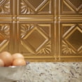 thumbnail image 4 of FASÄDE Traditional Style 4 Decorative Vinyl Backsplash 15 sq ft Kit in Polished Copper, 4 of 7