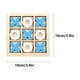 thumbnail image 4 of Juego de tres en raya | Tablero de madera de tres en raya | Juego de estrategia educativo para niños | Juegos de fiesta familiares en casa | Tamaño portátil de viaje de 10 x 10 cm, 4 of 5