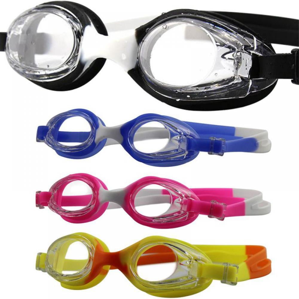 Adult Men Women Swimming Swim Goggles UV Protection Non Fog Adjustable Strap USA 