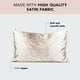 thumbnail image 2 of Funda de almohada kitsch satinada con cremallera para almohada tamaño queen, 2 of 9