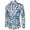 Blue#3, variant on TIMIFIS Men's Dress Shirts Long Sleeve Floral Button Up Shirts Party Prom Wedding Shirt-OrangeFall