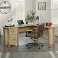 thumbnail image 3 of Pemberly Row Contemporary 1-Drawer Engineered Wood L-Desk in Timber Oak, 3 of 14