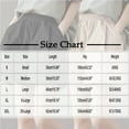 thumbnail image 3 of Erwazi Women's Solid Shorts Elastic Waist Casual Summer Wide Leg Shorts with Pockets, 3 of 3