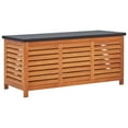 thumbnail image 2 of vidaXL Storage Box Outdoor Storage Chest Entryway Bench Solid Wood Eucalyptus, 2 of 17