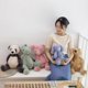 thumbnail image 1 of 26-27 Cute Soft Fluffy Hair Elephant Piggy Brown Teddy Bear Baby Cute Doll Panda Dinosaur Plush Cartoon Animal Child Comforting Toy, 1 of 1