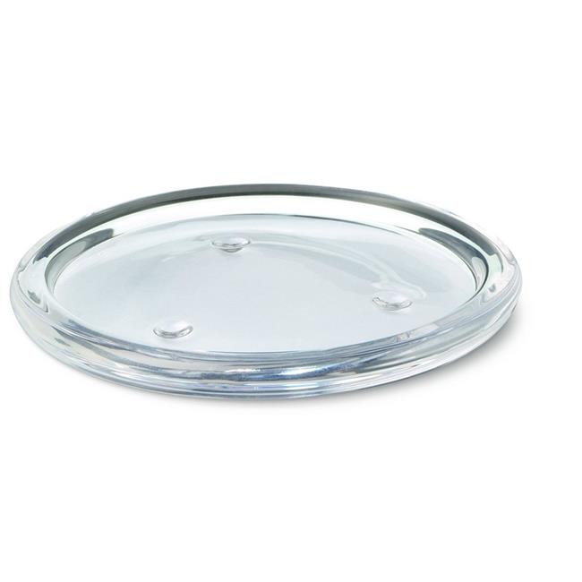 Colonial Candle CC49134 Clear Glass Pillar Plate Case Pack Of 4