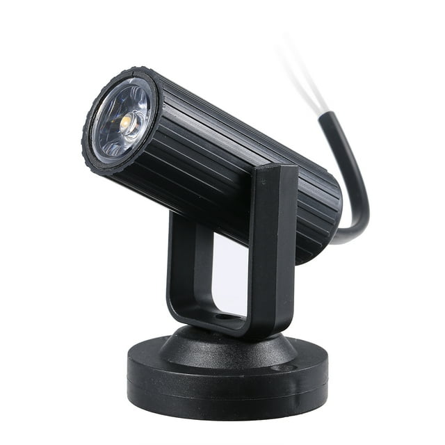 Tooarts Mini Spot Lamp Portable Stage Lighting Fixture AC85-265V LED 1W 360° Angle