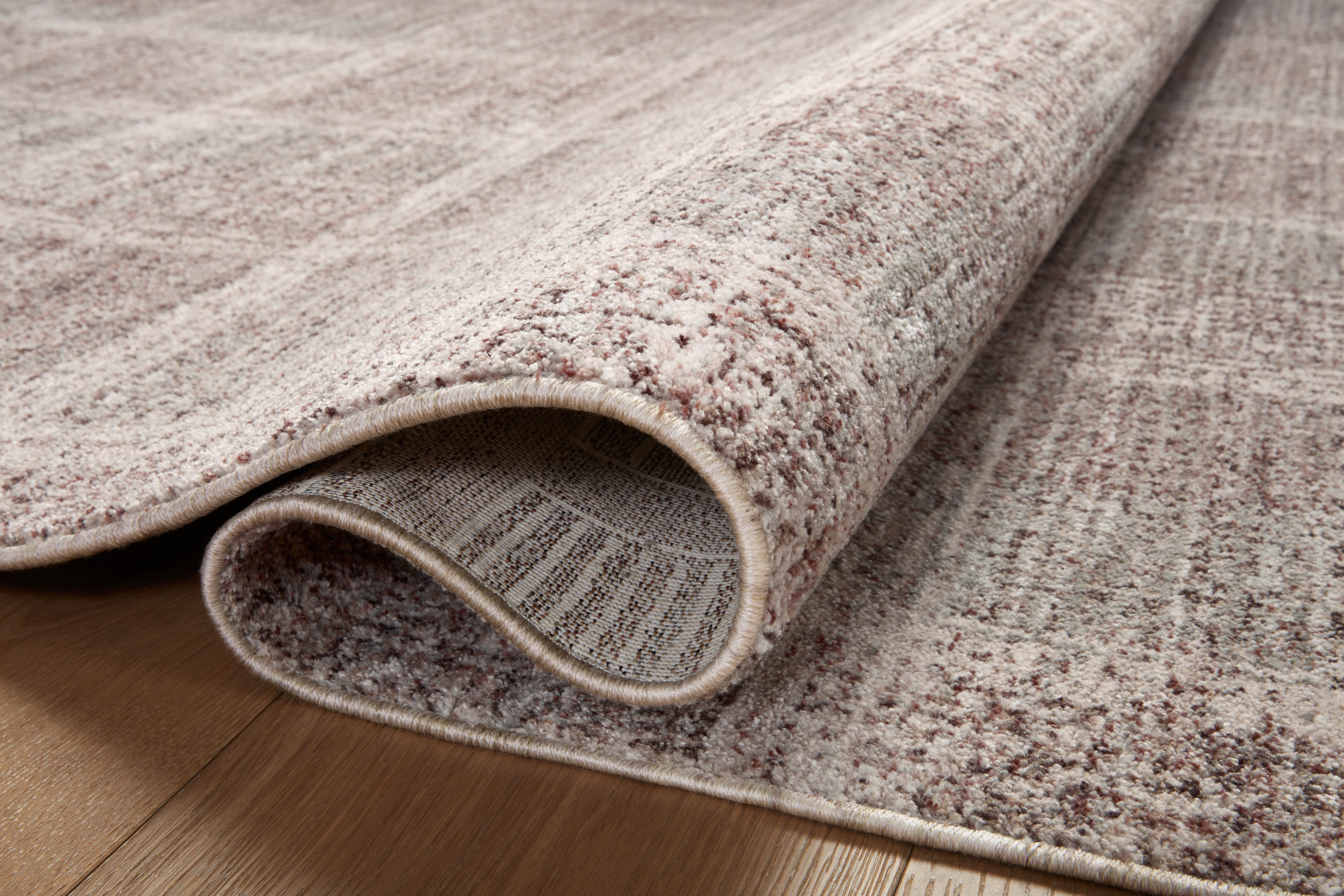 Angela Rose x Loloi Ember Fog / Dove 18" x 18" Sample Rug