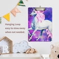 thumbnail image 5 of FMSHPON Horse Unicorn Clipboard Hardboard Wood Nursing Clip Board and Pull for Standard A4 Letter 13x9 inches, 5 of 5