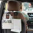 thumbnail image 2 of 2 Pieces Automotive Hooks Set, Headrest Hooks Set, Each with Two Hooks, Phones Bracket Car Back Seat Bags Clothes Umbrella Hangers Car Accessories, 2 of 9