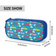 thumbnail image 4 of Goofa Color Dachshund Dog Pattern Big Capacity Pencil Pen Case Office College Large Storage High Capacity Bag Pouch Holder Box Organizer, 4 of 9