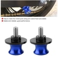 thumbnail image 1 of 6mm Motorcycle CNC Rear Stand Swing Arm Spool Sliders, Hard Anodized, Stable and , Various Colors, for Motorcycle, with Easy Installation, 1 of 7