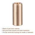 thumbnail image 3 of Uxcell 6mm x 10mm x 25mm Sleeve Bearings Wrapped Oilless Bushings Cast Brass 2 Pack, 3 of 5