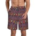 thumbnail image 1 of Fotbe African Women Trajes de Baño Estampados para Hombre, Shorts de Verano de Secado Rápido, Ropa de Playa, Bañadores-Small, 1 of 6