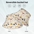 thumbnail image 2 of Sikiie Cartoon Chickens Reflective Double-Sided Bucket Hat, Sun Hat, for Gardening, Beaching, Camping, Hiking, Fishing, 2 of 6