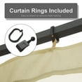 thumbnail image 4 of Outsunny 10' x 10' Replacement Mesh Sidewall Netting for Patio Gazebos and Canopy Tents with Zippers (Sidewall Only), Beige, 4 of 9