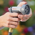 thumbnail image 3 of Gilmour Light Duty Garden Hose Nozzle with 8 Pre-Set Spray Patterns, Water Hose Nozzle for Watering Garden or Lawn, 3 of 3