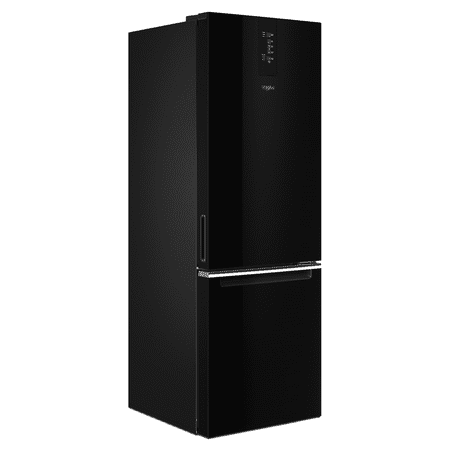 Whirlpool - 12.7 Cu. Ft. Bottom-Freezer Counter-Depth Refrigerator - Black