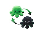 thumbnail image 1 of Plush Octopus Reversible Cute Flip Soft Toy Gift Happy Sad Pink Blue D, 1 of 1