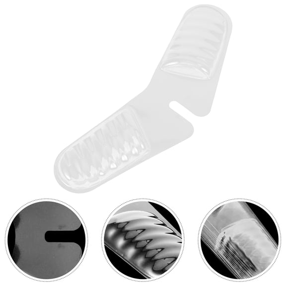 UPOUART 50Pcs Collar Protectors for Mens Shirts White Durable Shirt Collar