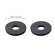 thumbnail image 2 of OUNONA 2Ud Durable Black Strap Locks for Guitar Belt Installing Suitable for Bass, 2 of 6