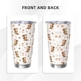thumbnail image 3 of KLL Fall Squirrel Print 40oz Stainless Steel Insulated Car Cup with Spillproof Lid - Keep Your Drink Hot or Cold on the Go-Straw Two-piece Set, 3 of 8