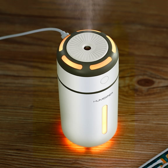 NIAIZEK Portable Mist Humidifier for Office Desk, Compact 6.5x6.5x5.6in, Ideal for Home, Work, and Small Spaces