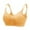 Yellow, variant on Women Wireless Breastfeeding Bra Seamless Front Buckle Maternity Bra Pregnant Underwear