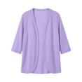 thumbnail image 5 of Posijego Womens Plus Size Cardigans 3/4 Sleeve Open Front Lightweight Causal Soft Cardigan Summer Loose Cover ups Jackets, 5 of 7
