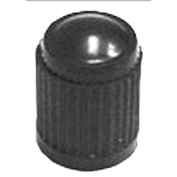 Tire Mechanic's Resource 100-pk of Black Plastic Tire Valve Stem Cap