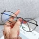 thumbnail image 3 of Montura de gafas anti luz azul con orejas de gato para chicas lindas, gafas de miopía modernas para estudiantes, 3 of 5