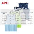 thumbnail image 3 of LEKWK Boys Athletic Shirts 4 Pack Breathable Quick Dry Workout Tops Crewneck Mesh Short Sleeve Comfy T-Shirts for Football Running Sports Casual, 3 of 9