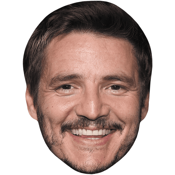 Pedro Pascal (Smile) Flat Cardboard Face