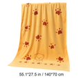 thumbnail image 2 of Fiudx Ofertas relámpago Toalla de baño de microfibra de 70 x 140 cm, toalla de playa absorbente de secado rápido, toalla grande estampada, toalla de baño para natación, 2 of 6