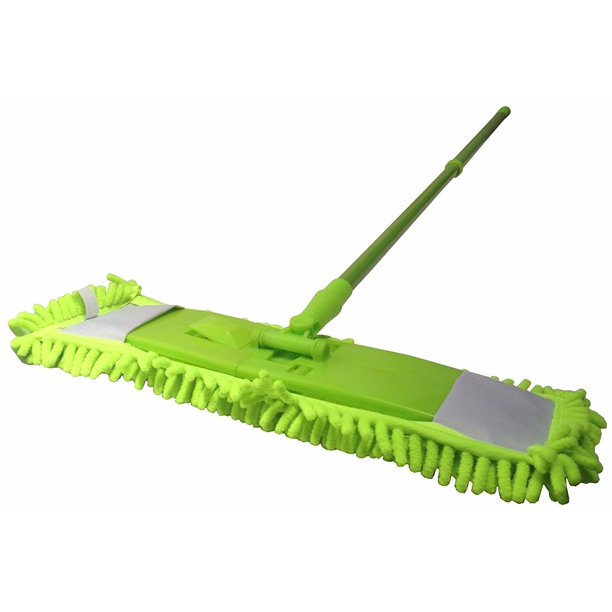 Microfiber Super Absorbent Dust Mop with Handle Telescoping Pole Floor