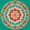 Dark Teal, variant on Erosebridal Snowflake Mandala Zipper Twin Comforter Sets with Fitted Sheet and 2 Pillowcases,Deep Blue Crystal Zipper Bedding Set,Navy Blue Reversible,4-Piece