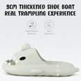 thumbnail image 2 of SAGUARO Cloud Shark Slides for Kids Cute Cartoon Slippers Shower Sandals, 2 of 7